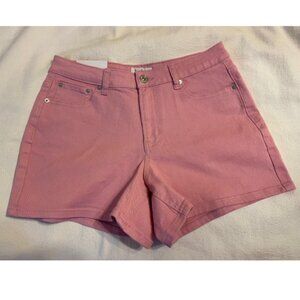 New! Juicy Couture Pink Denim Shorts - Size 8